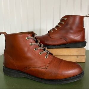 Dr Martens EMMALINE Lace Up Desert/Chukka Boots in Cognac Leather *Thailand*